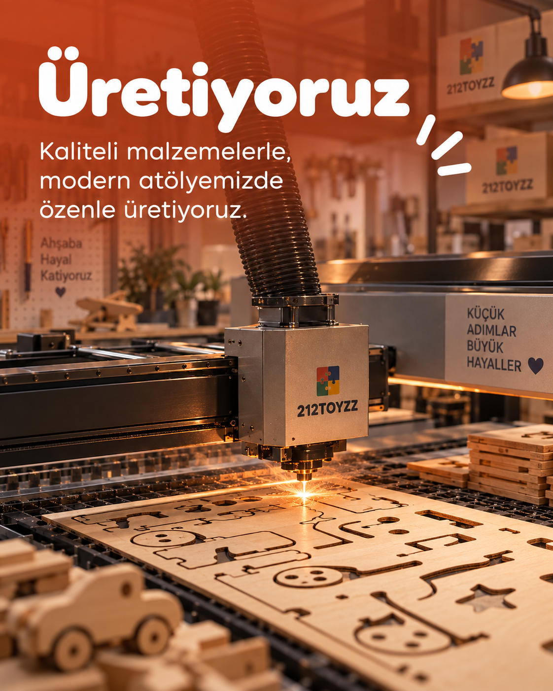 212 Toyzz üretim süreci