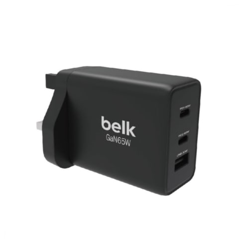 Belk Gan USB-C 3-Port Charger 65W