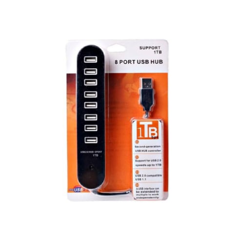 8 Port USB Hub 1TB bps