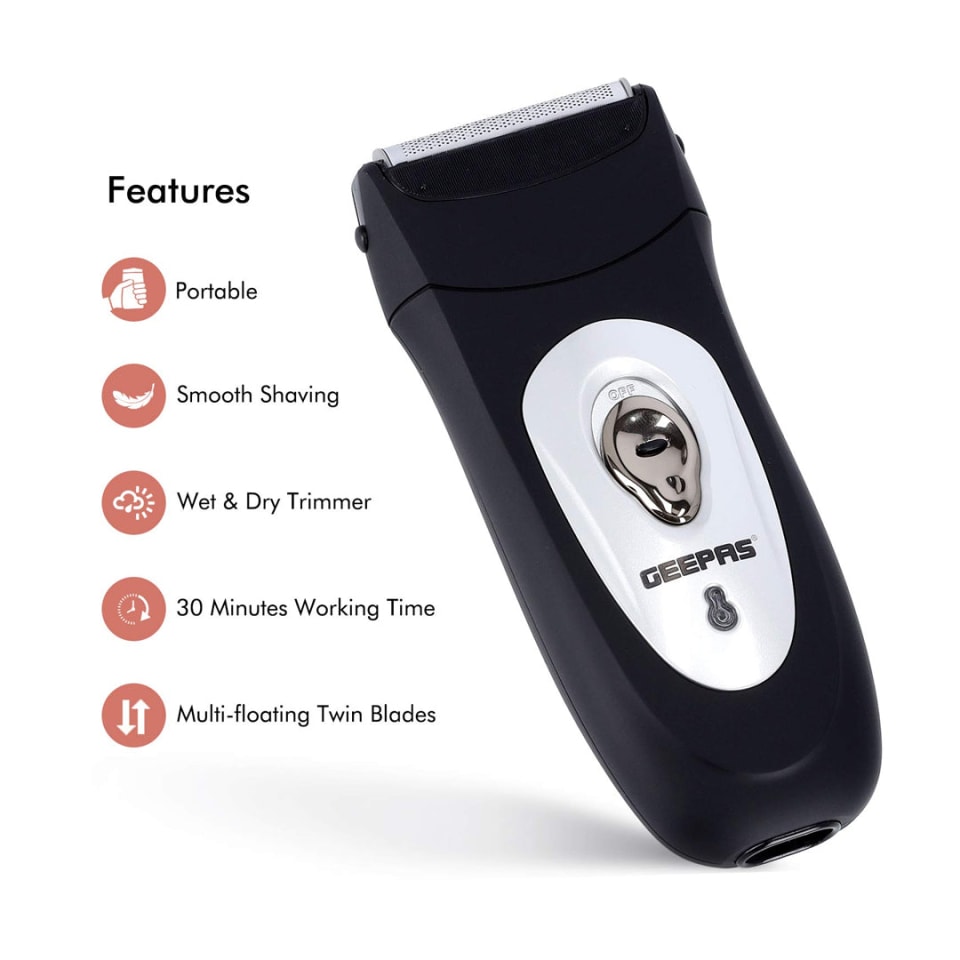 Geepas Rechargeable Men's Shaver GSR8707N