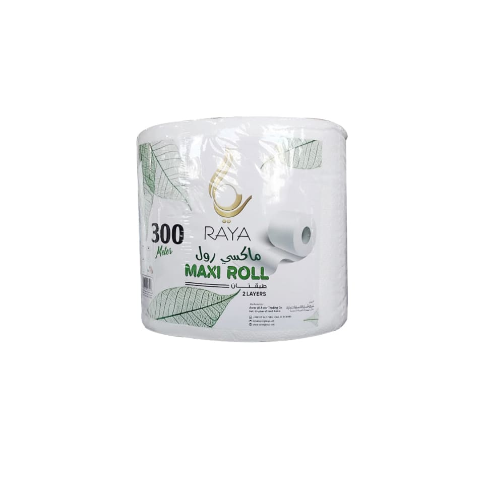 Raya Tissue 300 Meter Maxi Roll