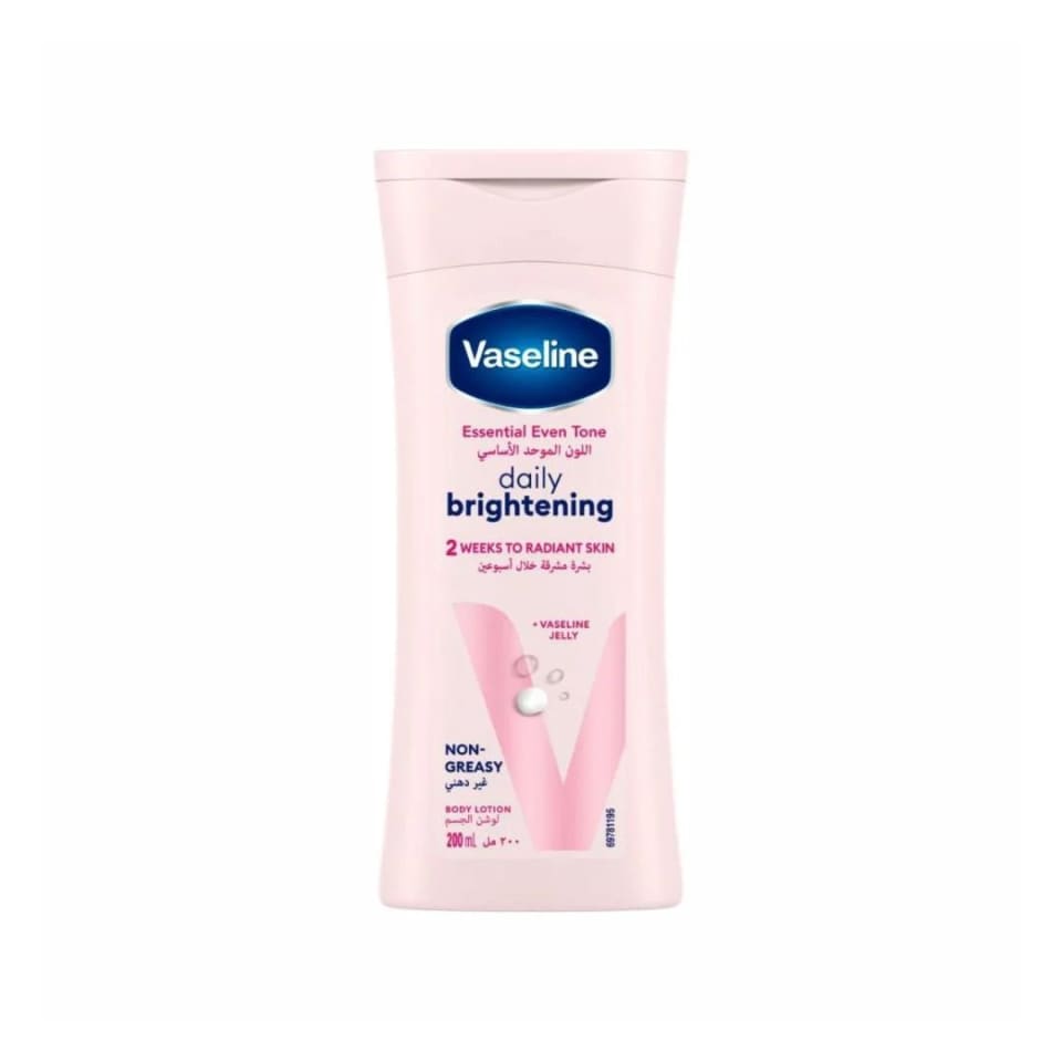 Vaseline Body Lotion Essential UV Lightening With Vitamin B3 For Fair Even Toned Skin, 400ML