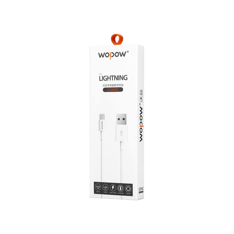 Wopow Lc505x Usb Cable For Lightning Data Cable