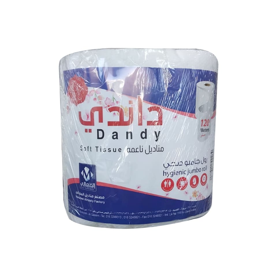 Dandy Tissue 120 Meter Maxi Roll