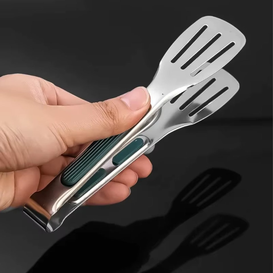 ملقط مطبخ ستانلس ستيل