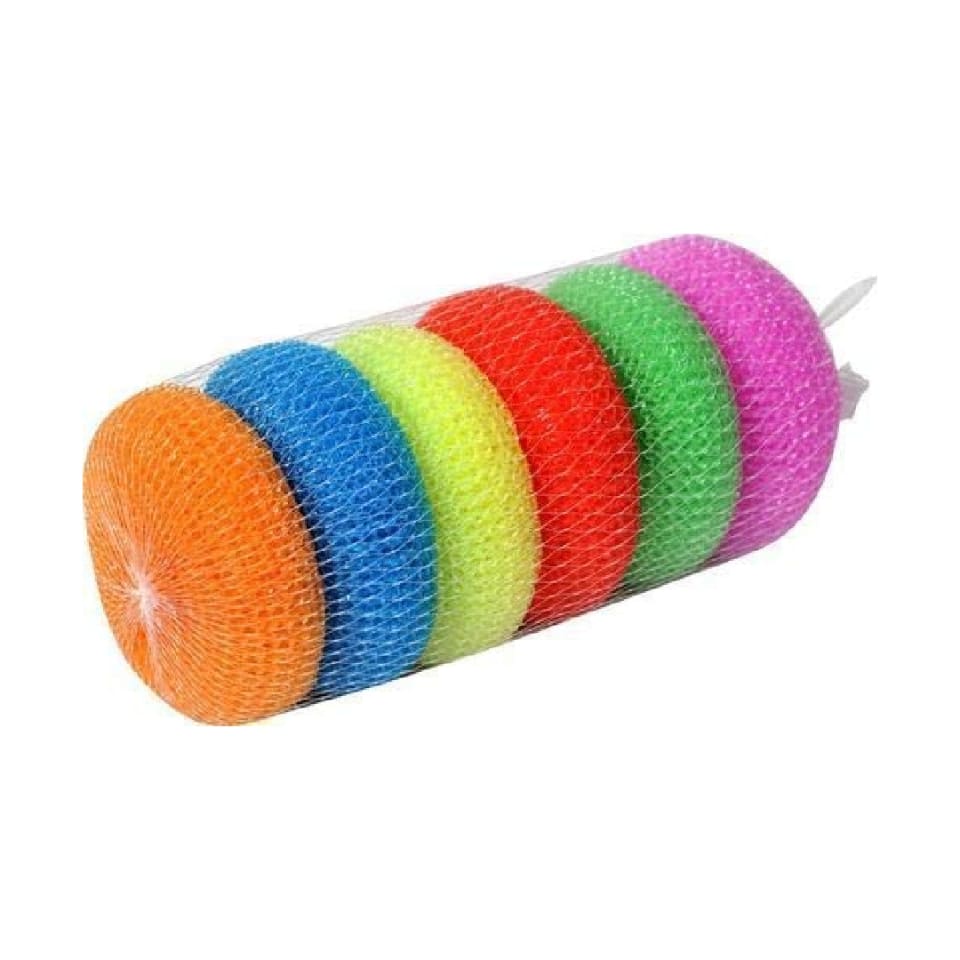 Plastic Scouring Pad 6PCS