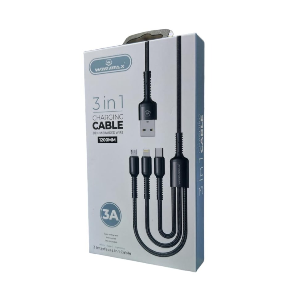 Winmax 3in 1 Charging Cable