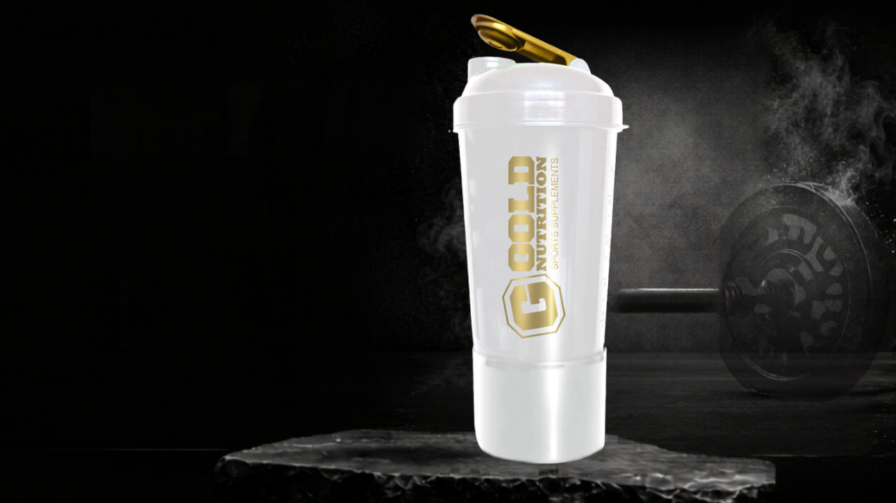 GOLD SHAKER 600ml - BLANCO