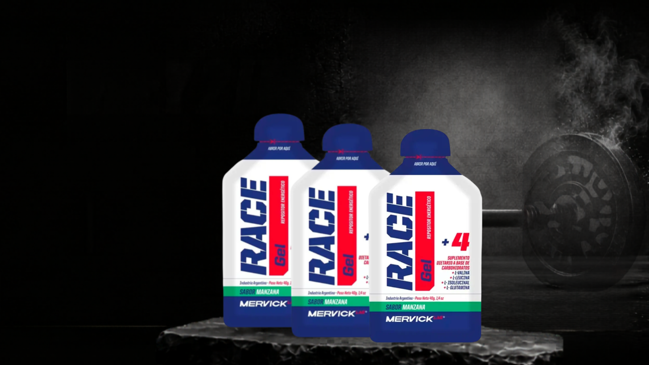 MERVICK RACE GEL - MANZANA