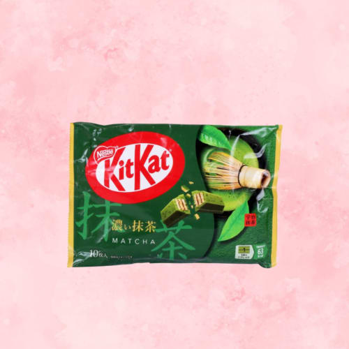 KitKat Wafer Bars Covered with Milk Chocolate Matcha Flavour 113g