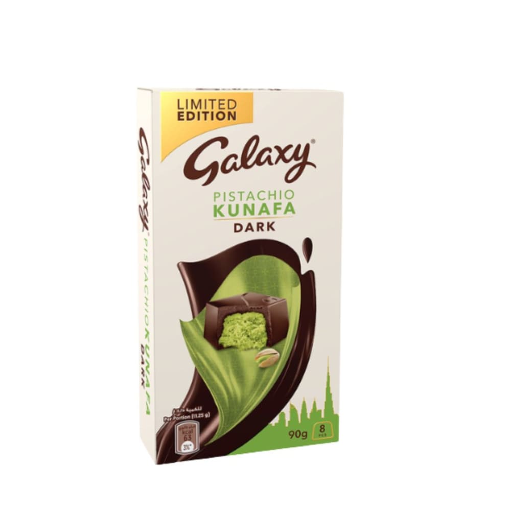 Galaxy Pistachio Kunafa Dark Chocolate 90 g