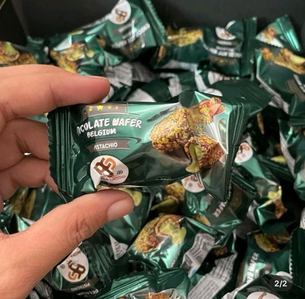 Chocolate Belgium Pistachio (1 Kg)