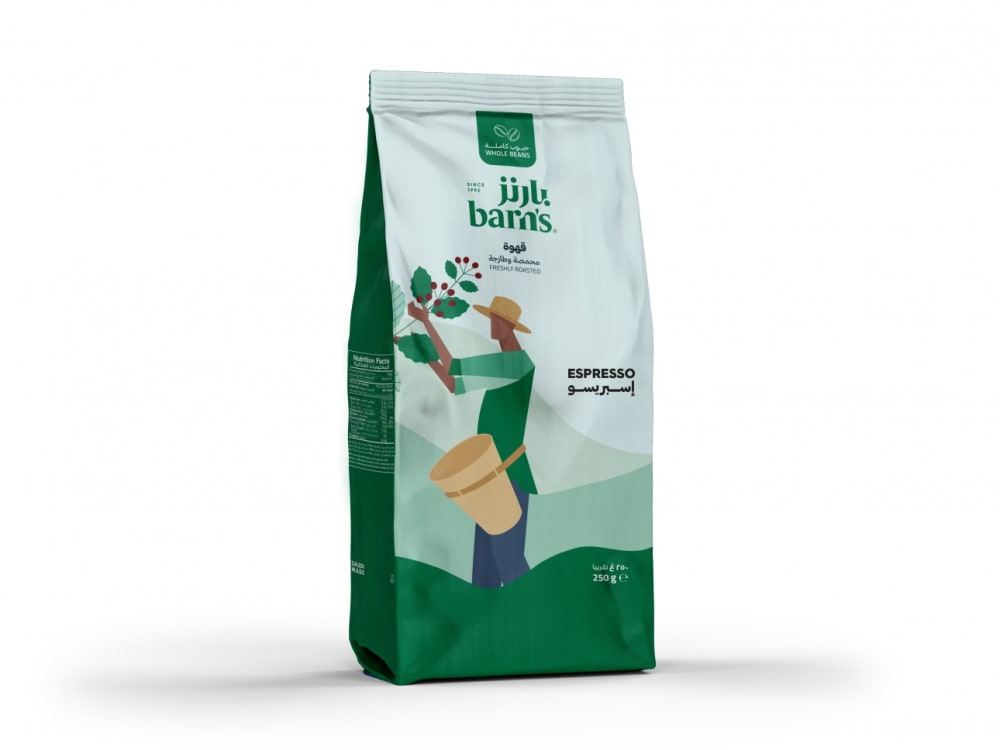 Espresso Coffee Beans Barns 250 gr