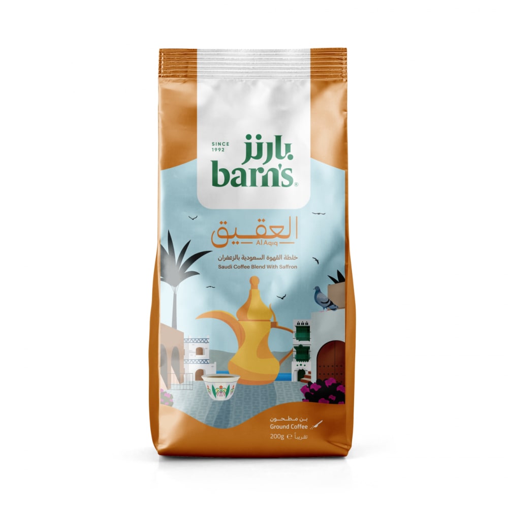 Kopi Bubuk Saudi Al Aqiq - Barns 200 gr