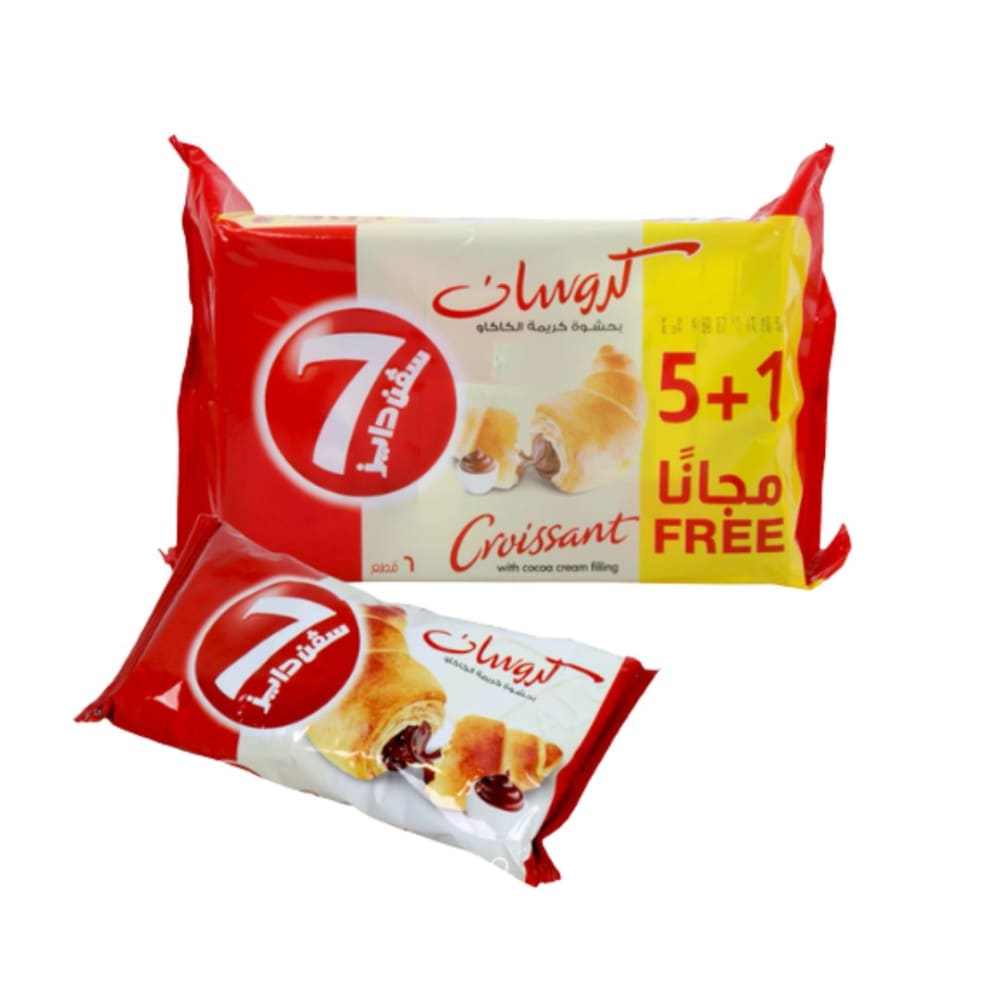 7 Days Cocoa Cream Filling Croissant (5+1)*55g