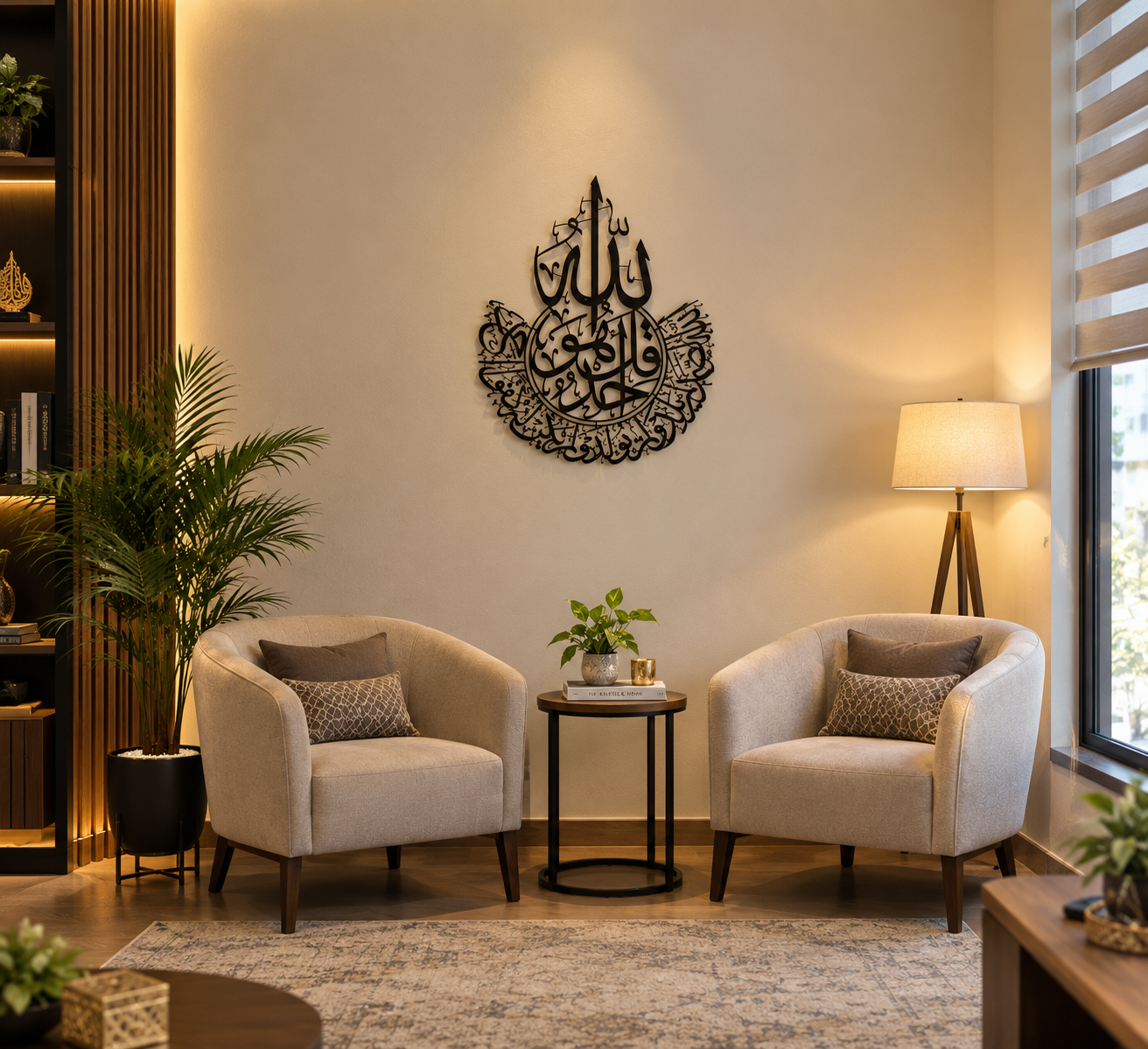 Surah Al-Ikhlas β Islamic Calligraphy Wall Art
