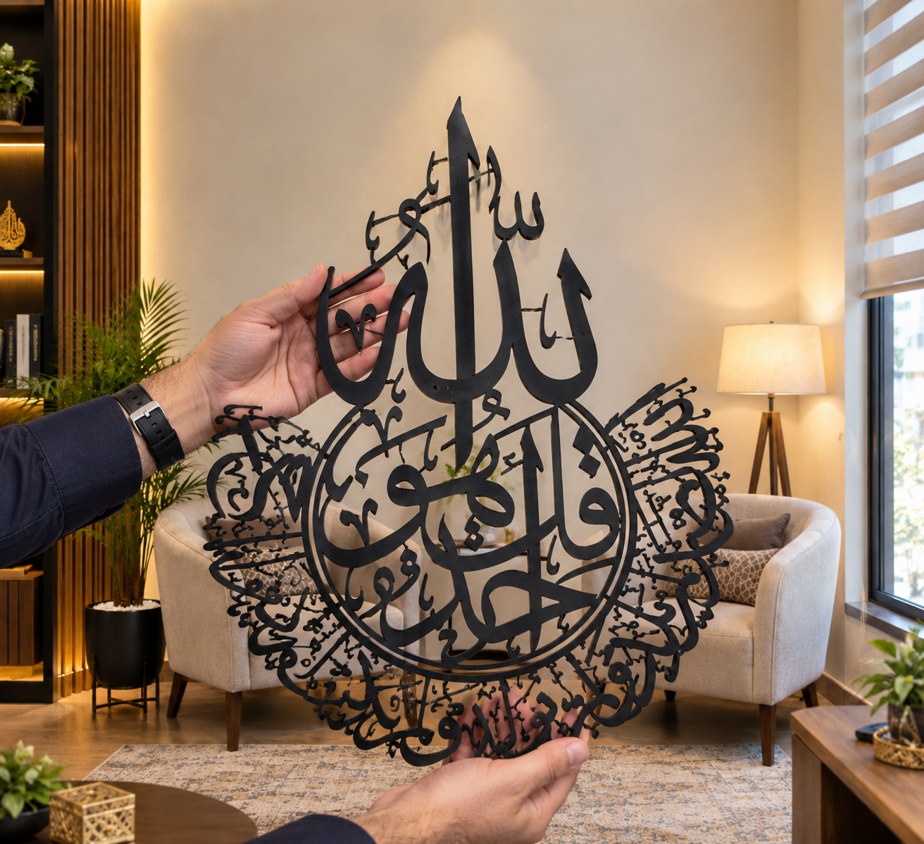 Surah Al-Ikhlas – Islamic Calligraphy Wall Art 2