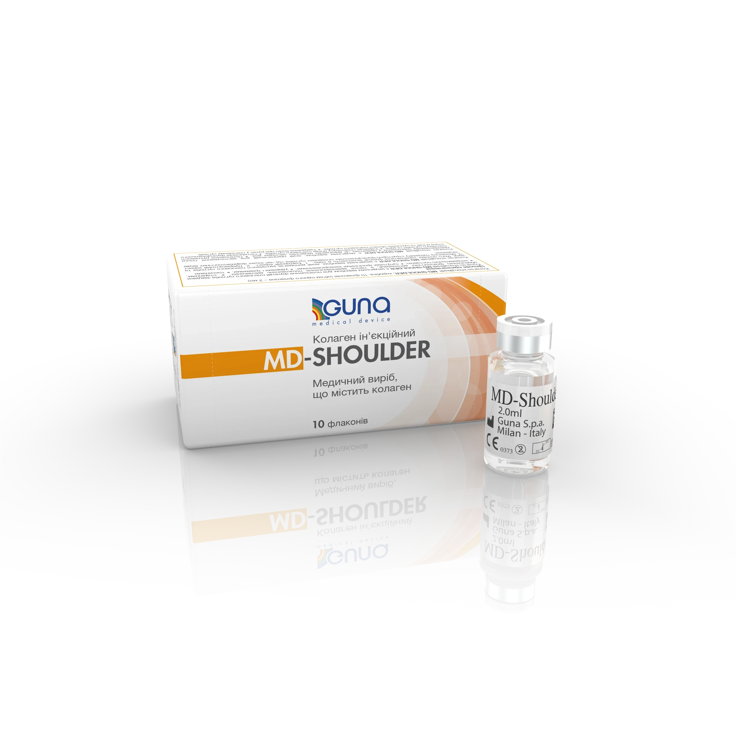 Упаковка та флакон MD-SHOULDER