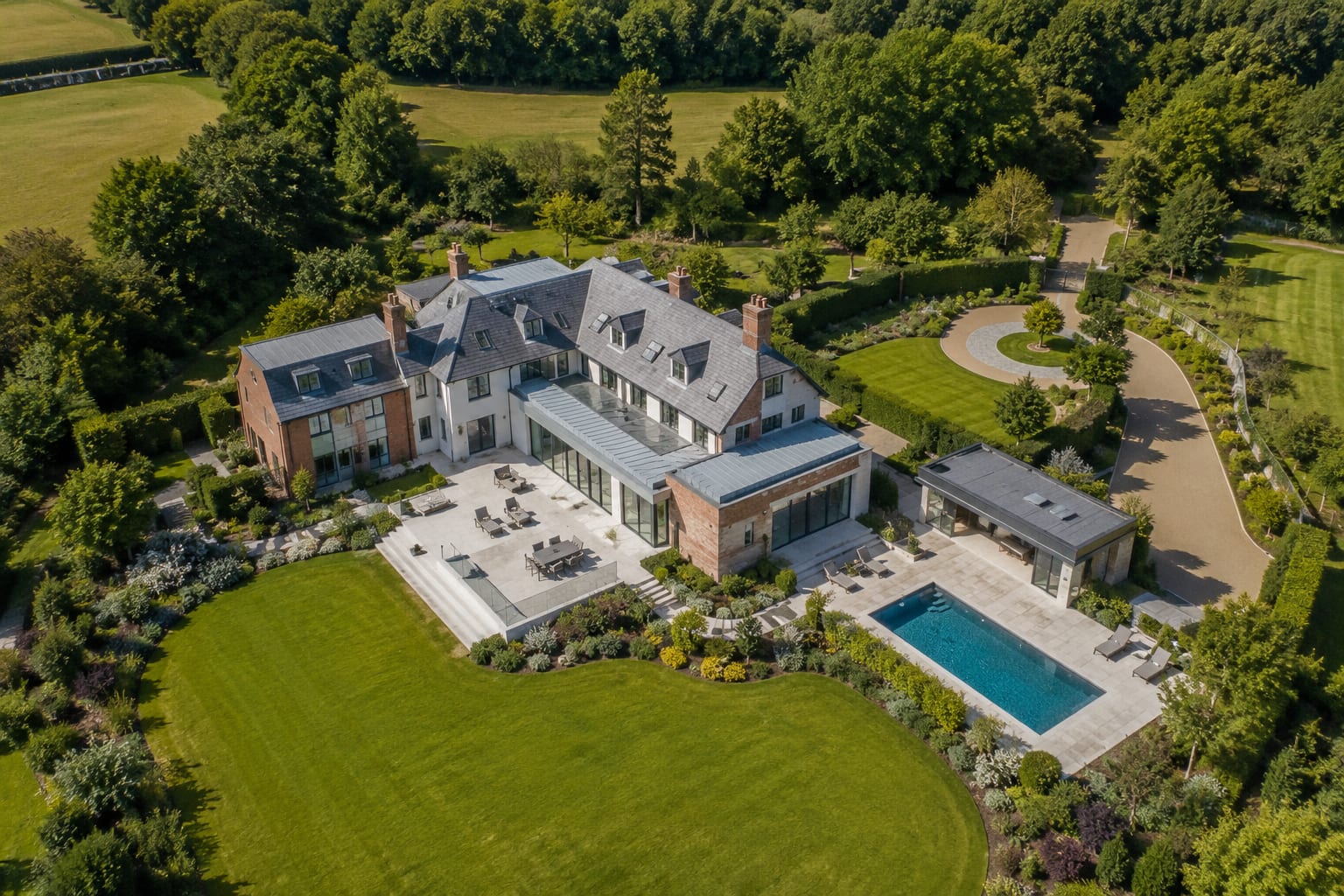 Bespoke aerial property photography in London