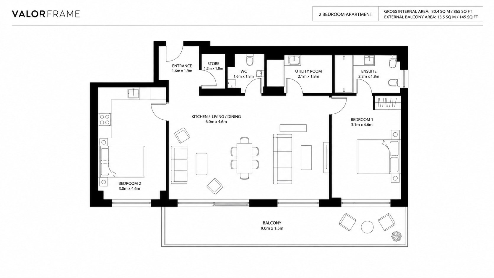 Bespoke luxury architectural floor plan drawing of a high-end London residence
