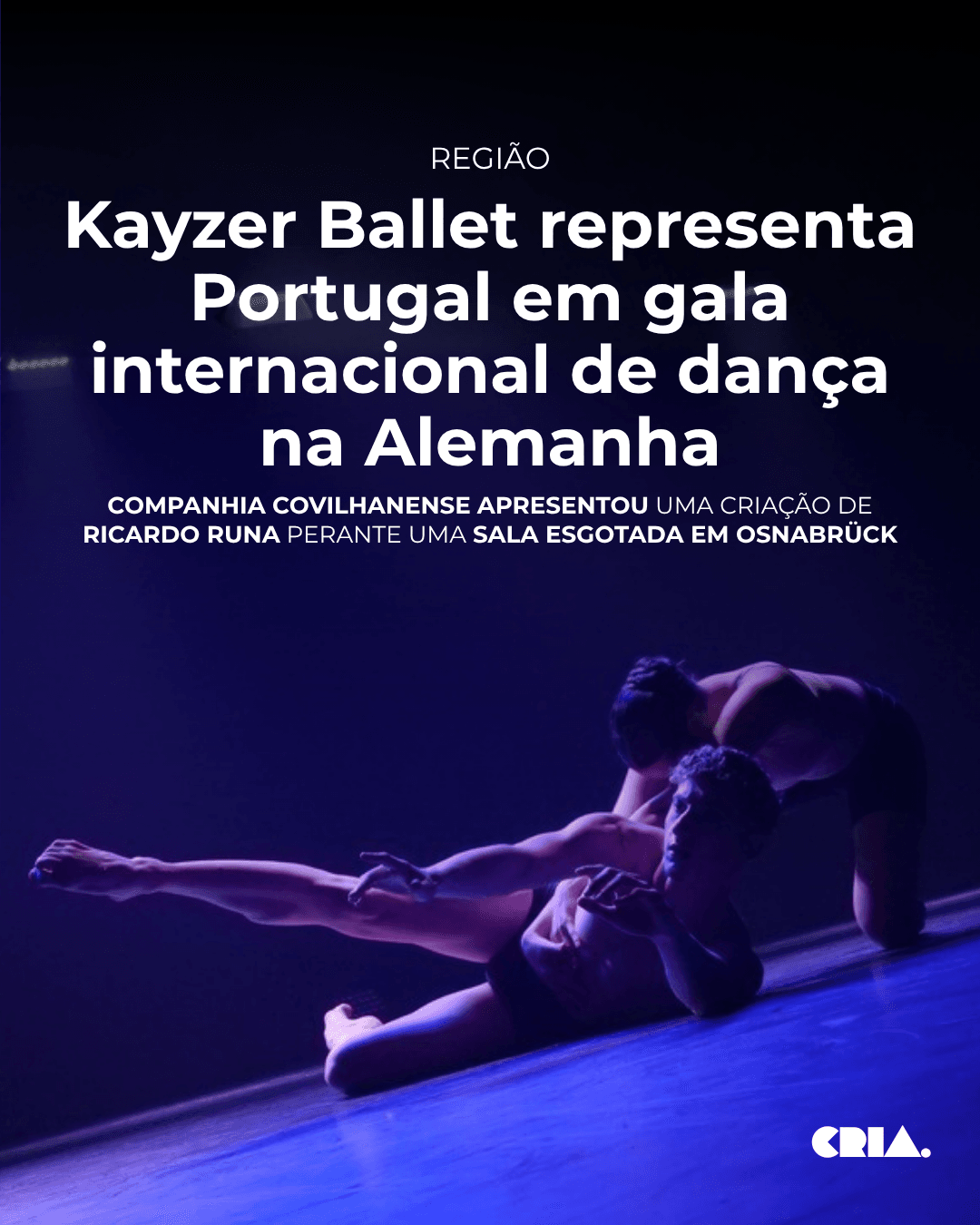 Kayzer Ballet representa Portugal em gala internacional de dança na Alemanha