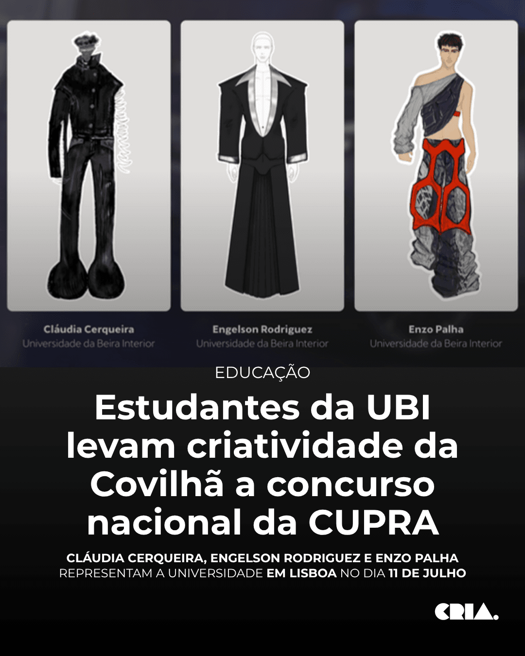 Estudantes da UBI levam criatividade da Covilhã a concurso nacional da CUPRA