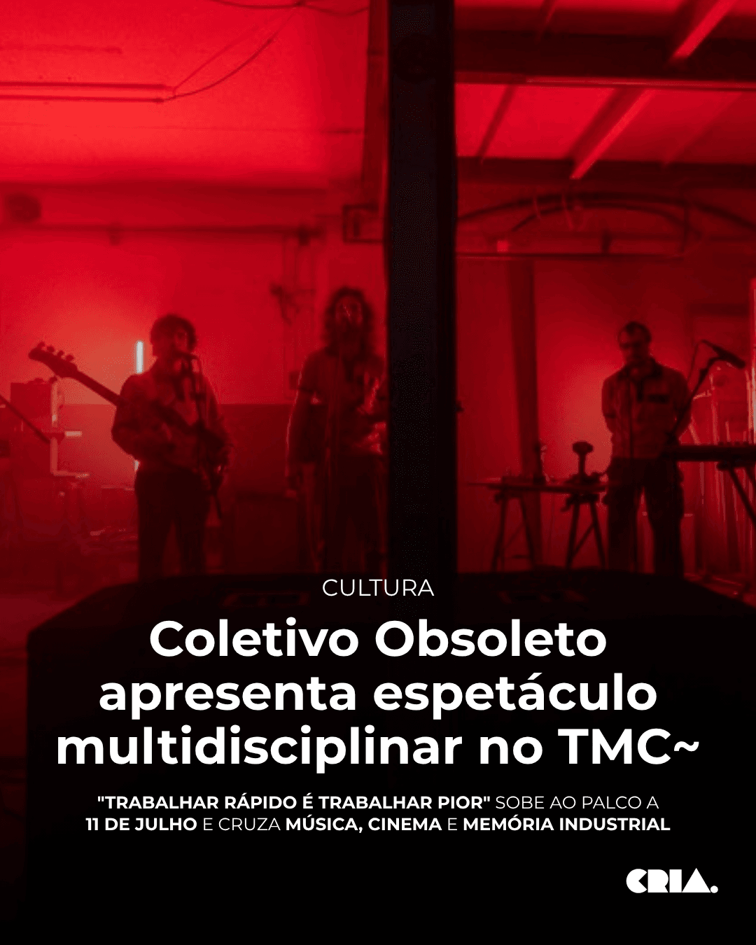 Coletivo Obsoleto apresenta espetáculo multidisciplinar na Covilhã