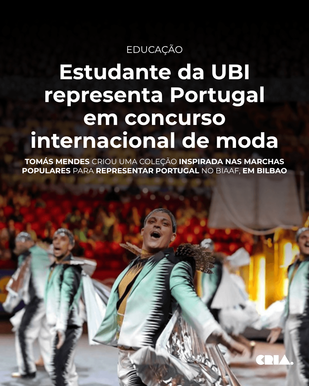 Estudante da UBI representa Portugal em concurso internacional de moda