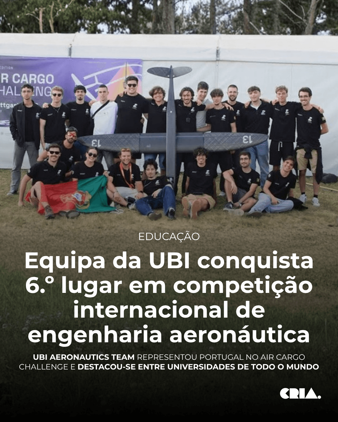 Equipa da UBI conquista 6.º lugar em competição internacional de engenharia aeronáutica