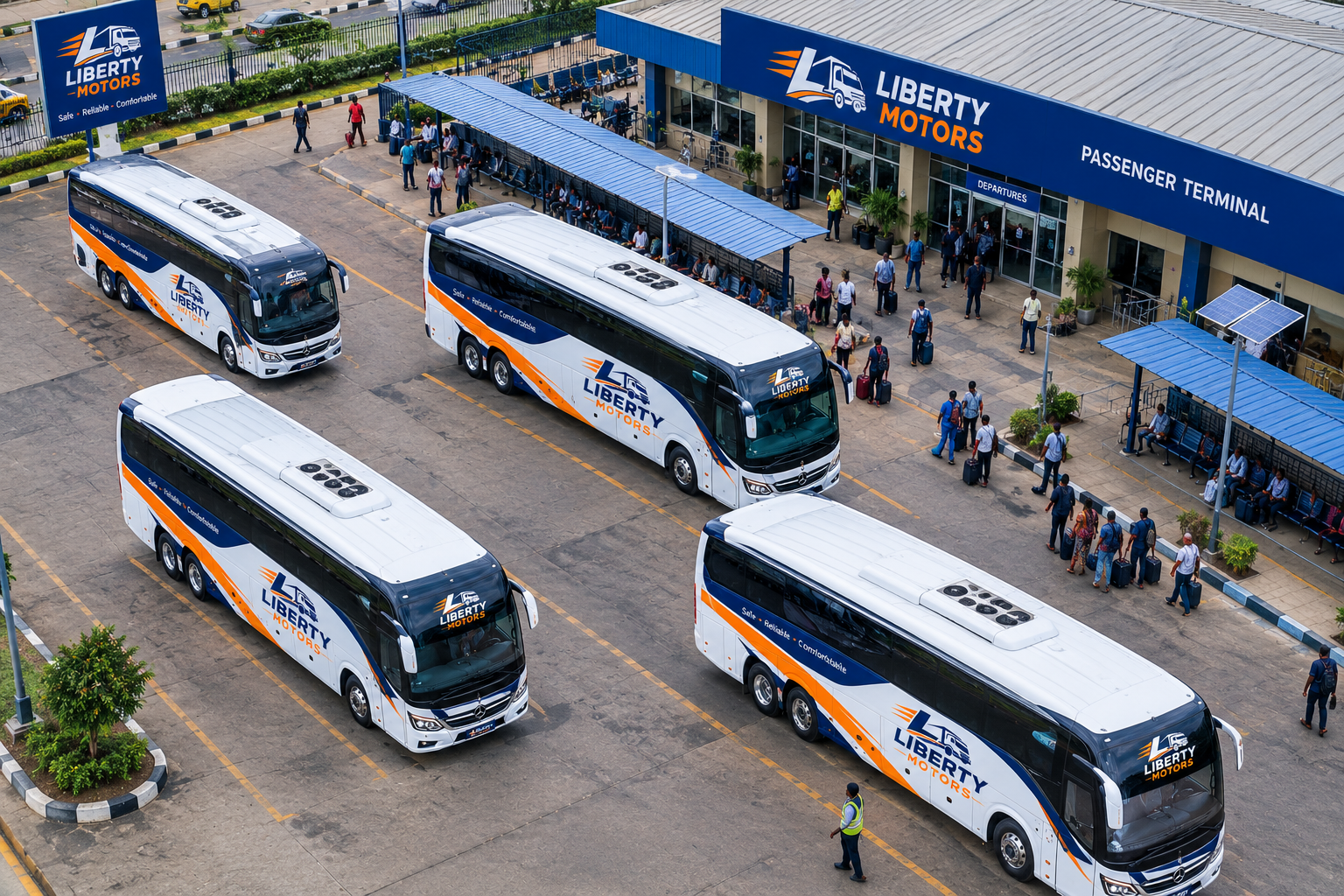 Liberty Motors bus