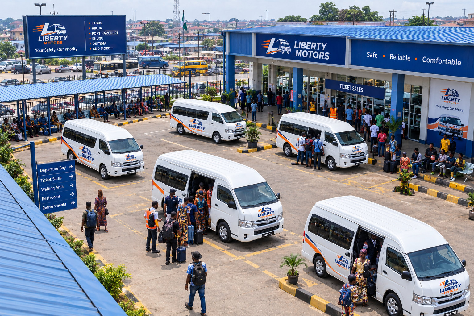 Liberty Motors bus