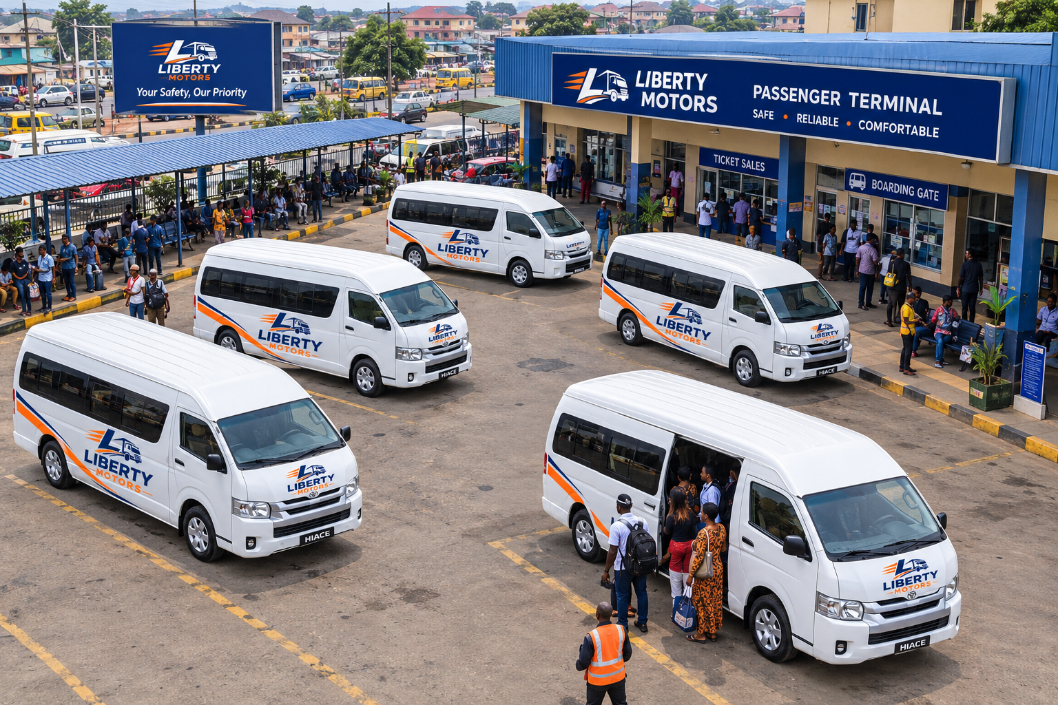 Liberty Motors bus