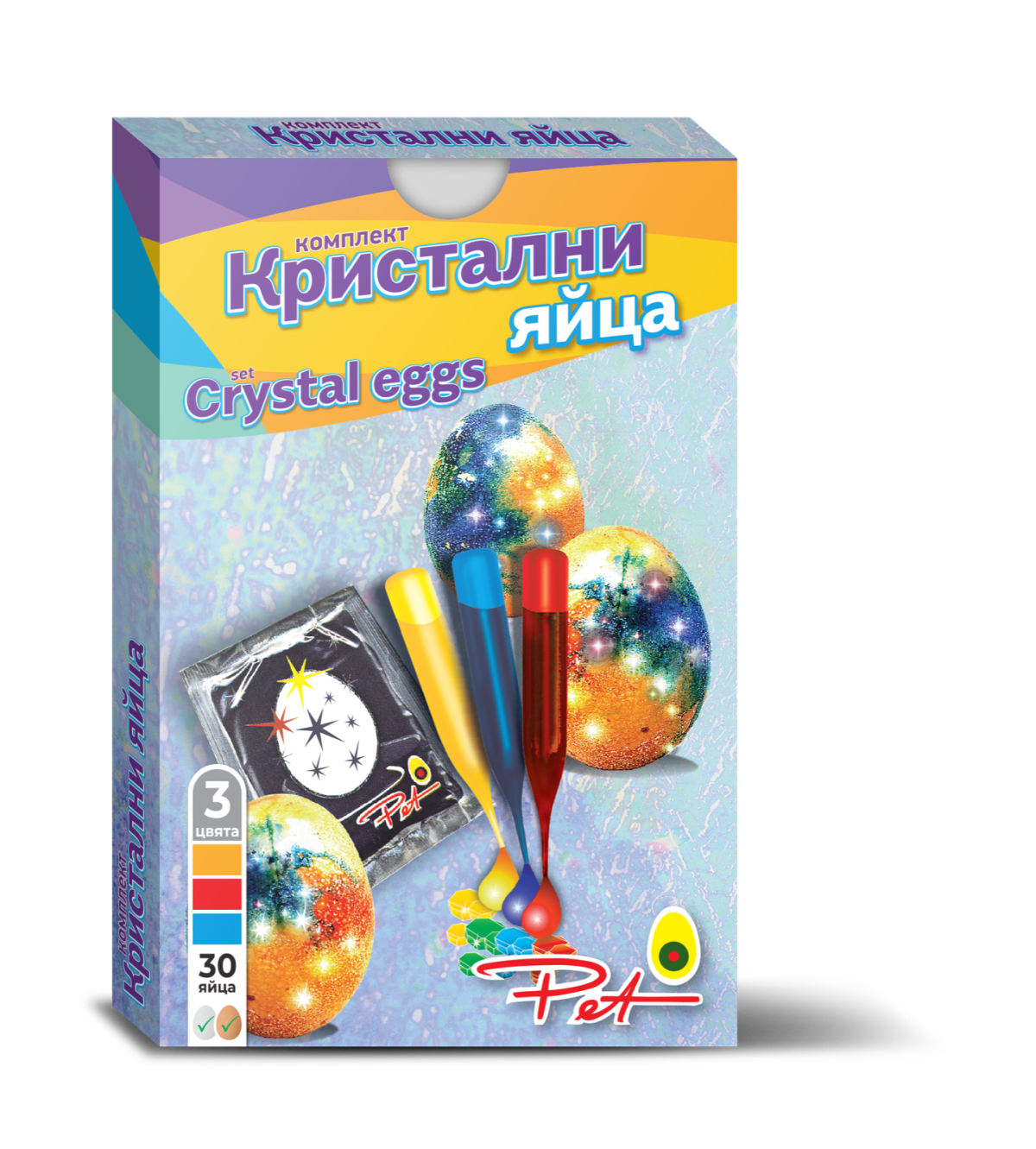 Комплект „Кристални яйца“ – (P017)