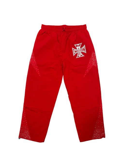 Red ‘Classic’ Nylon Pants