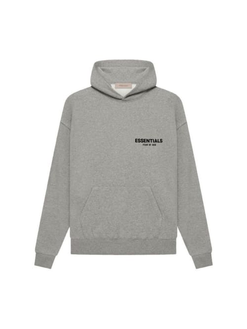 Hoodie essentials “dark oatmeal”