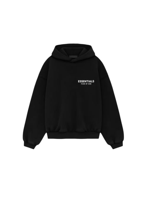 Hoodie essentials FW24 (negro)