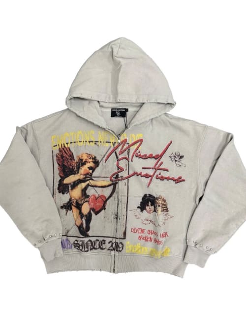 Zip hoodie broken halo