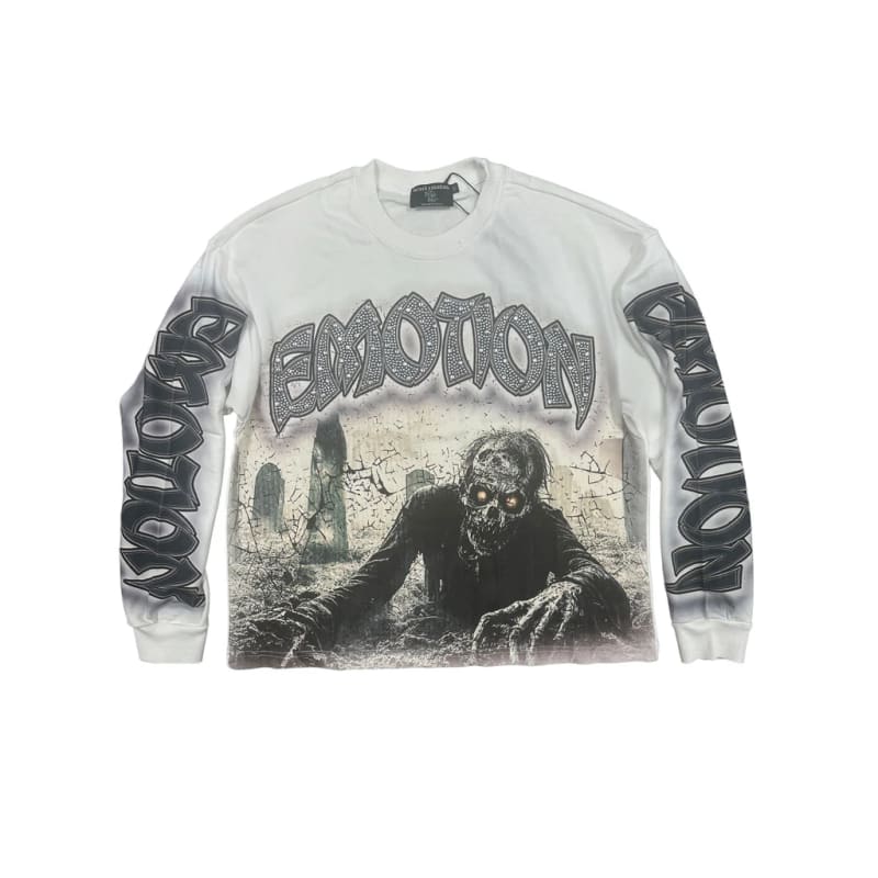 Remera larga mixed emotions “resurrection”