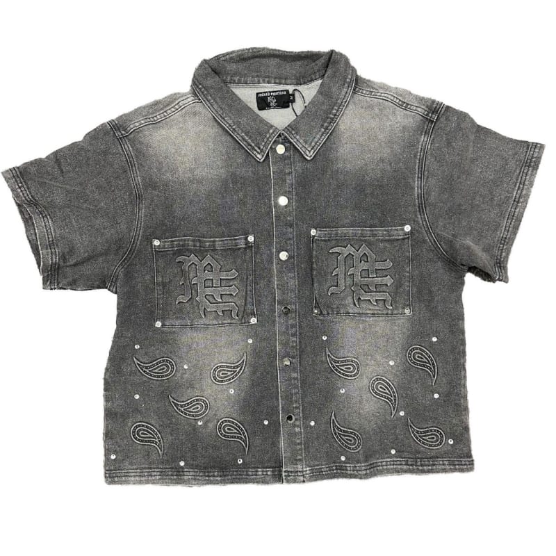 Camisa mixed “negra”