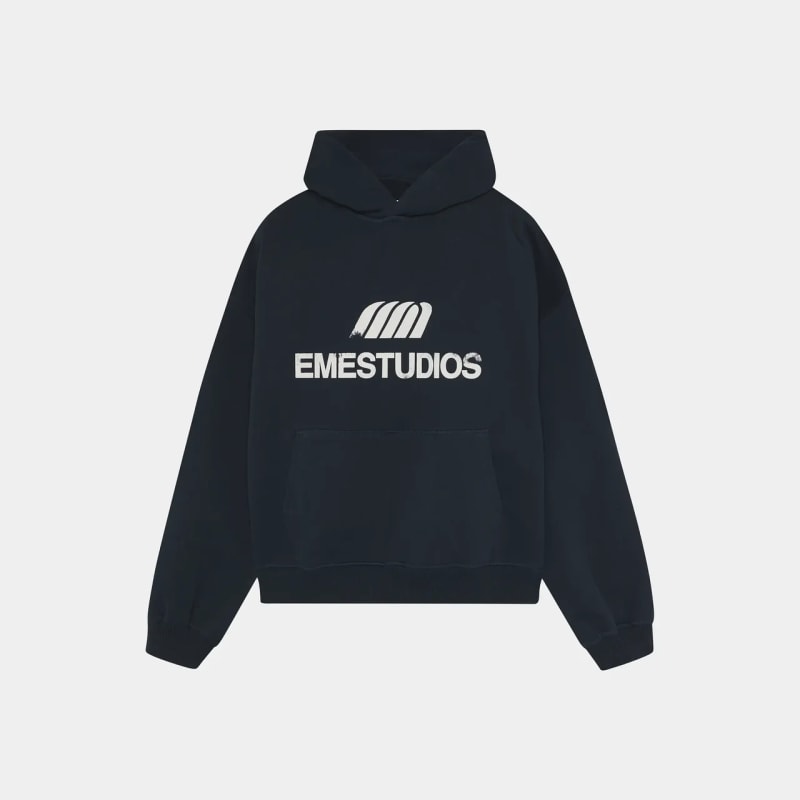Hoodie eme studios “brook navy”