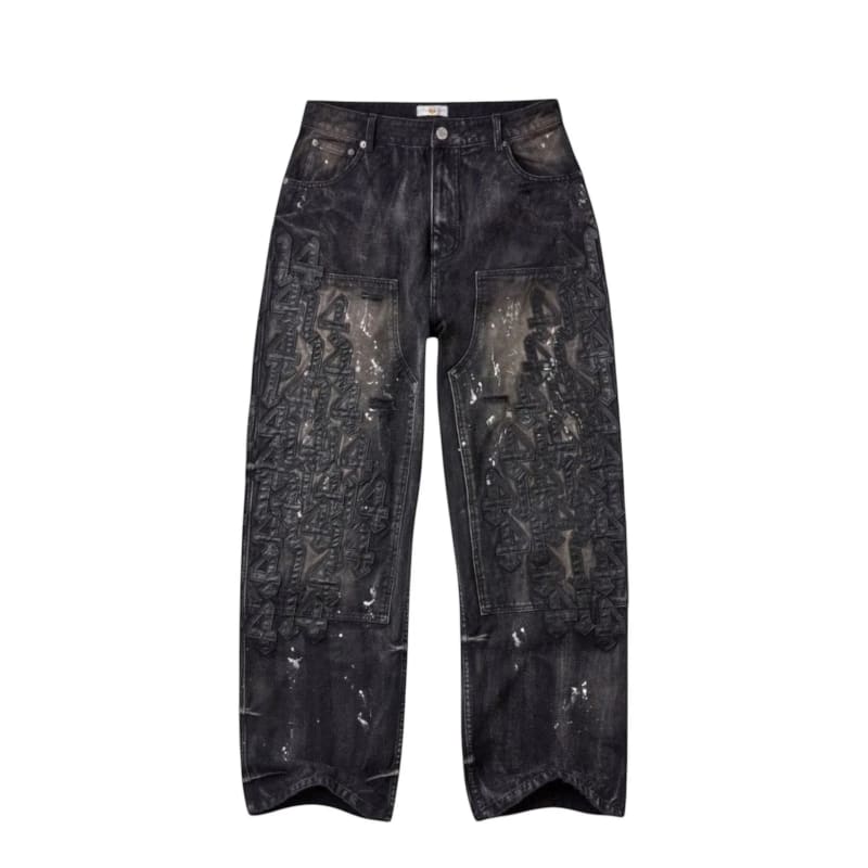 Valley dreams black denim cat