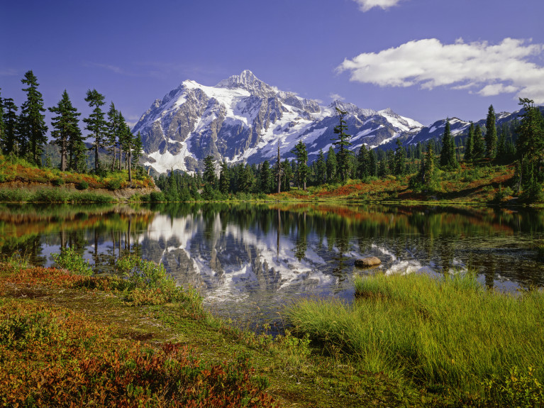 Mount Shuksan in Washington State USA