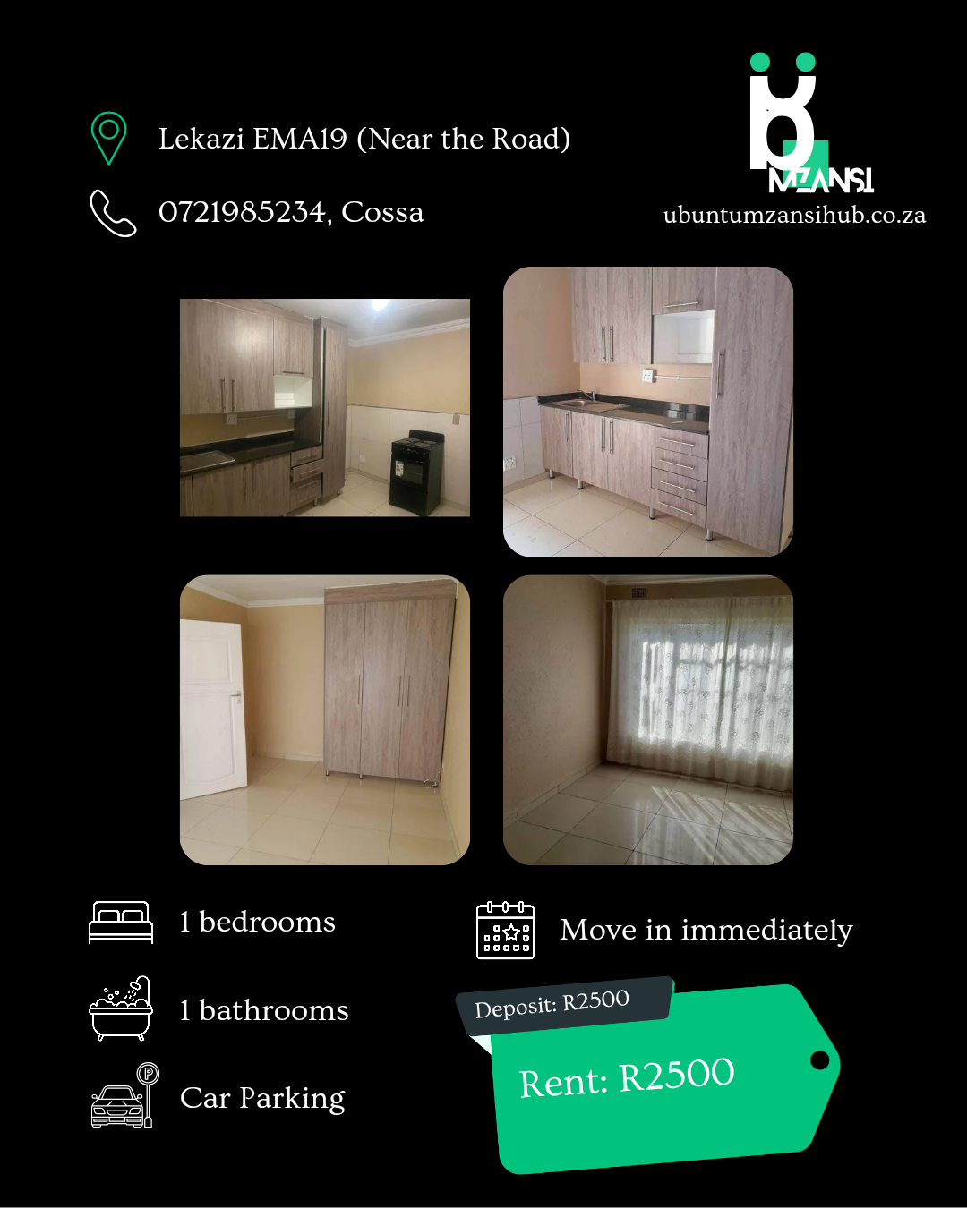 Rooms to rent in mbombela(kanyamazane 19)