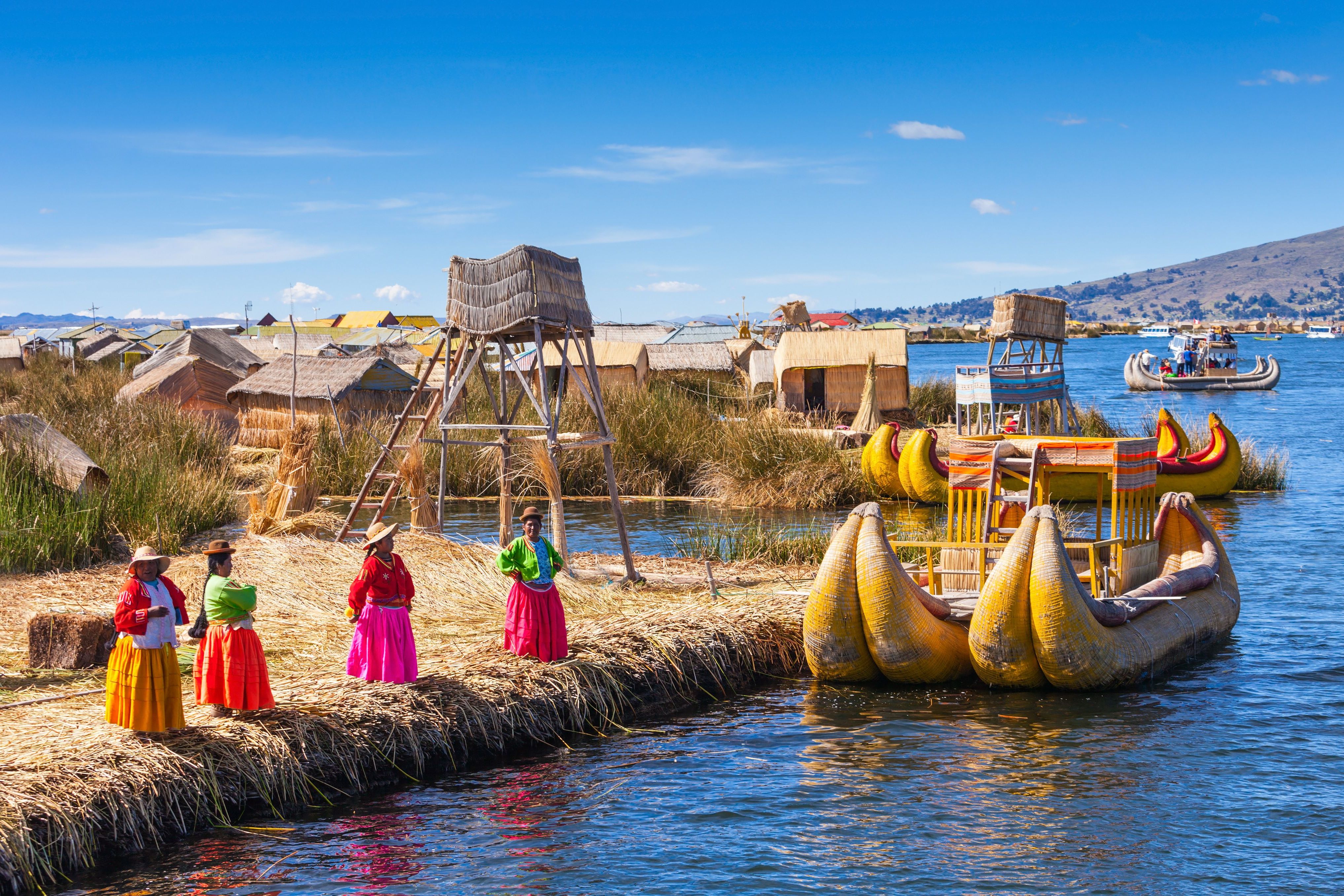 Lake Titicaca Local People