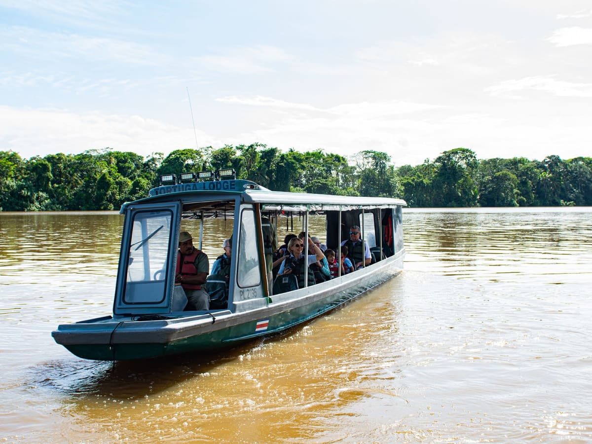 Transfer to La Pavona Dock/Boat Ride to Tortuga Lodge