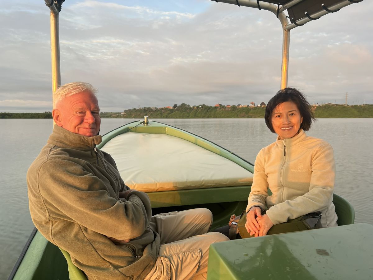 Fly to Queen Elizabeth National Park and Kyambura Wildlife Preserve