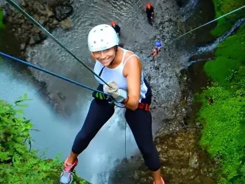 Arenal Canyoning, Waterfall Rapelling & Sky Trek