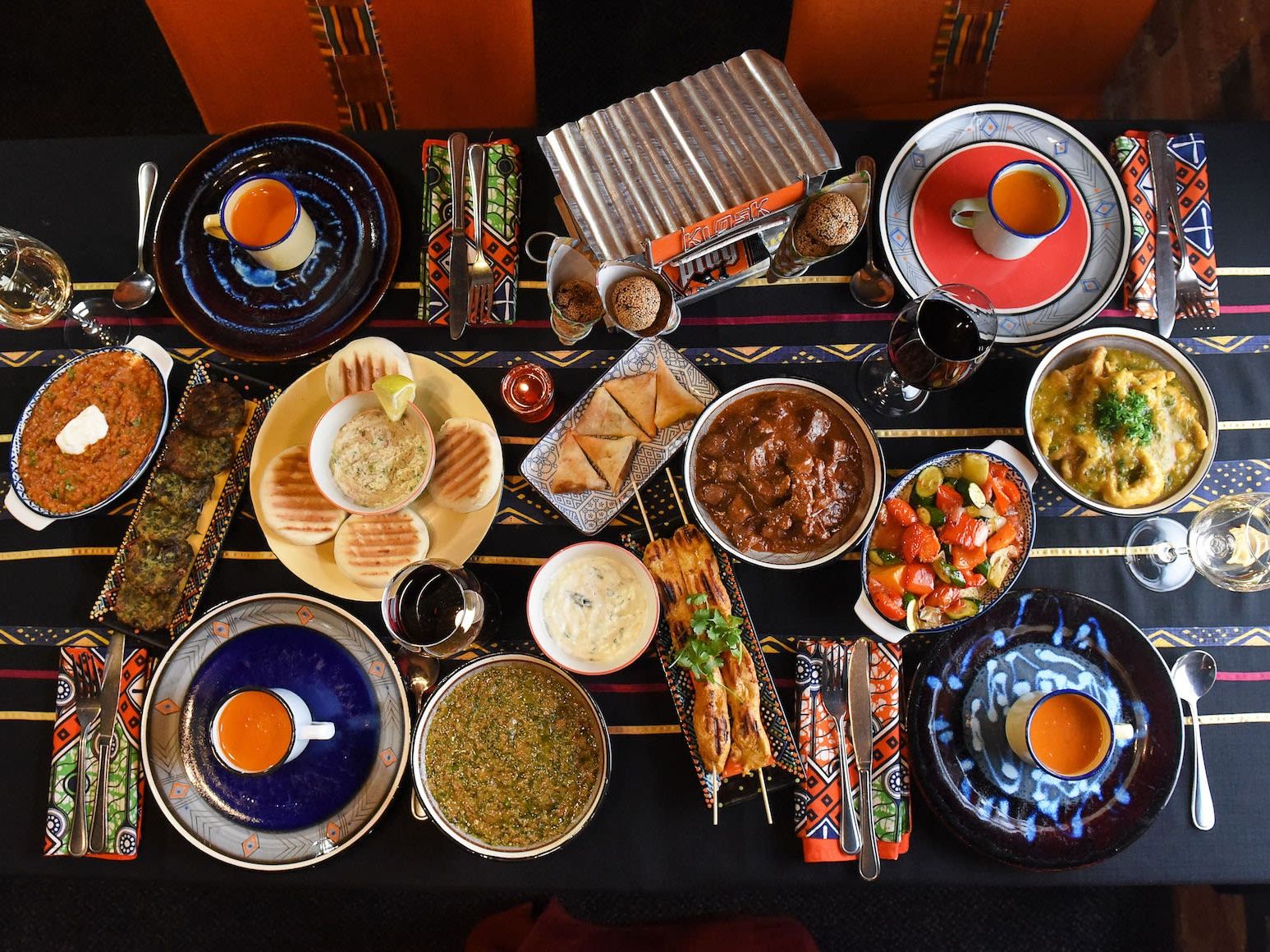 GOLD Restaurant with Drumming Entertainment