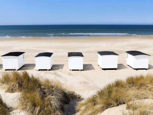 Drive to North Jutland. Afternoon at Lokken Beach