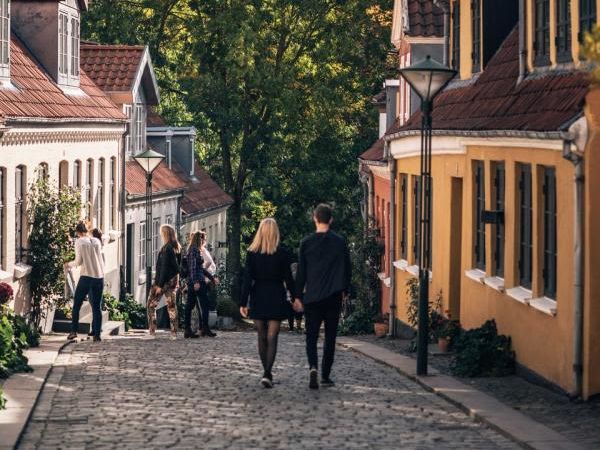 Hans Christian Andersen museum, Odense, and on to Jutland